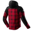 KOSZULA MOTOCYKLOWA REBELHORN SHIFTER BLACK RED 3XL